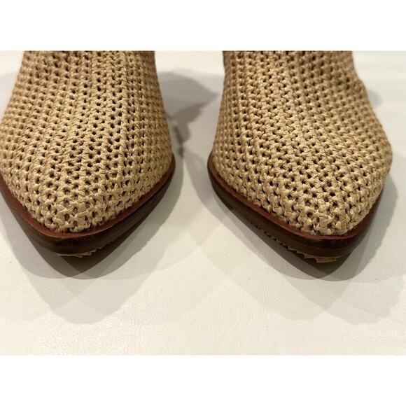 Anthropologie Kelsi Dagger Brooklyn TOAST NEUTRAL Women's 12 Ego Ankle Boot $219 - Picture 6 of 13